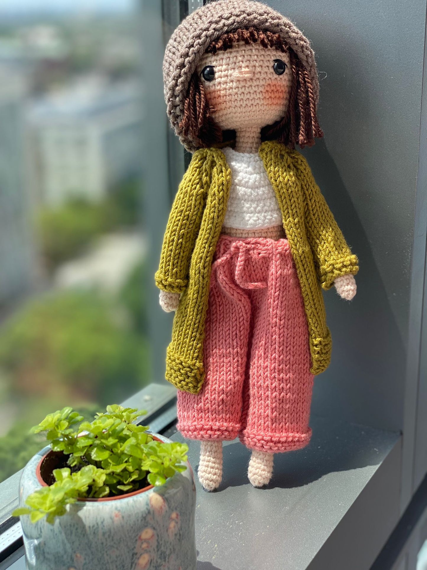 Paris Handmade Cool City Girl - Zeylum Doll - Bendable Body - Changeable Outfit