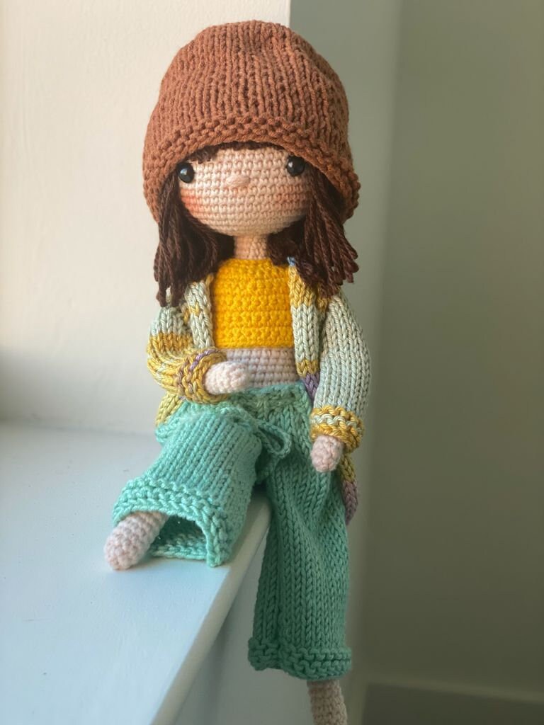 Paris Handmade Cool City Girl - Zeylum Doll - Bendable Body - Changeable Outfit