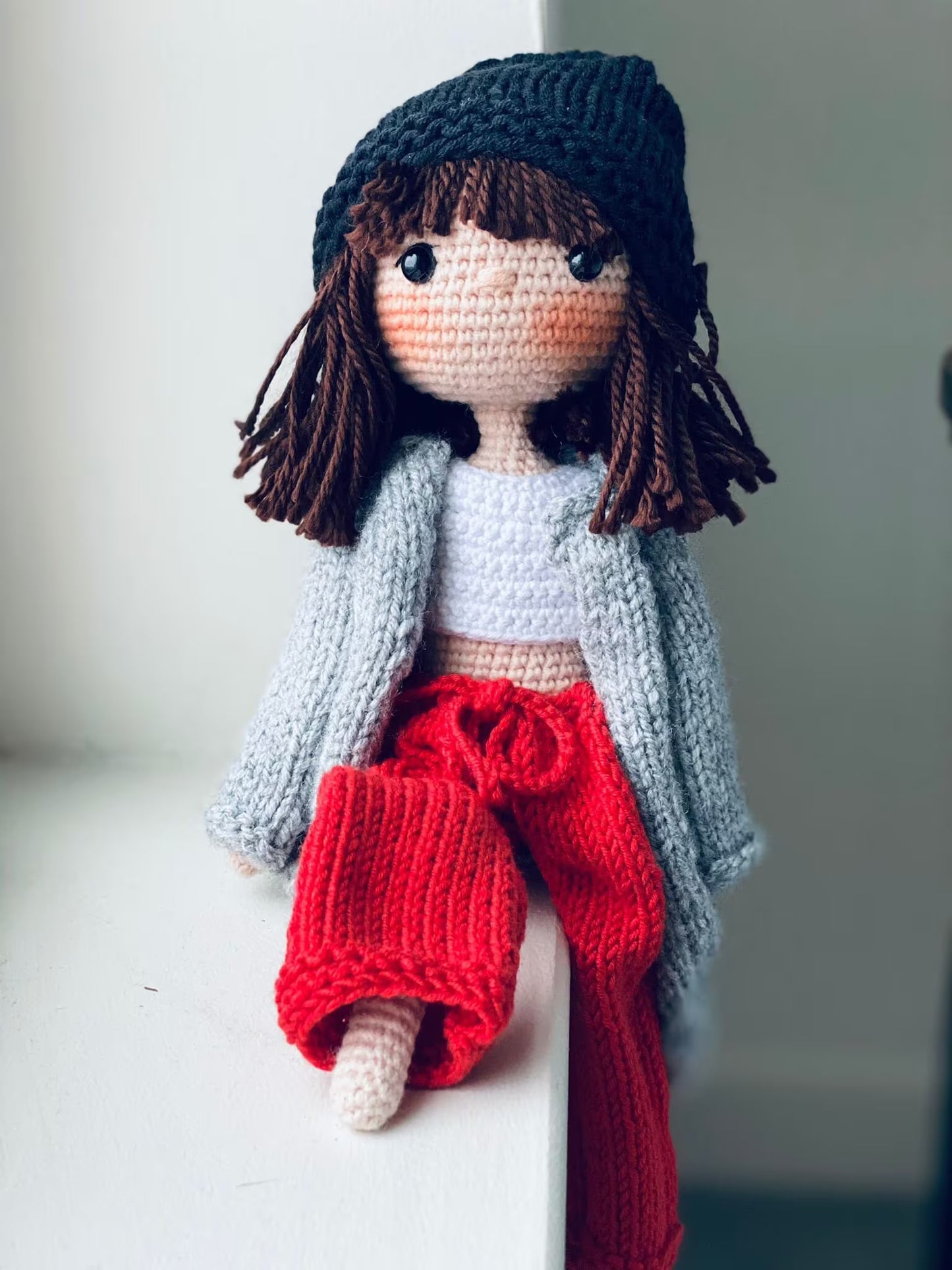 Paris Handmade Cool City Girl - Zeylum Doll - Bendable Body - Changeable Outfit