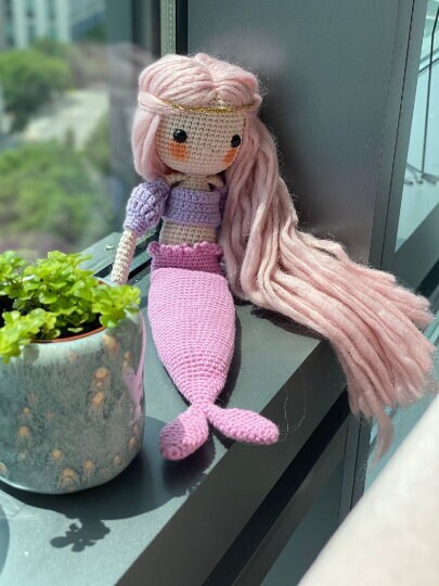 Handmade Crochet Convertible Mermaid & Human - Tail and Skirt